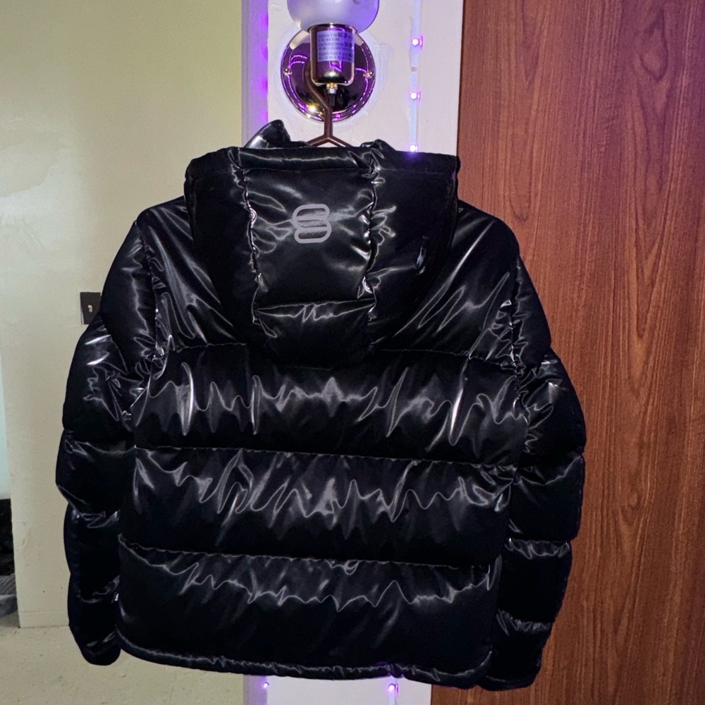 Aritzia Black Bomber Jacket - Picture 2 of 5